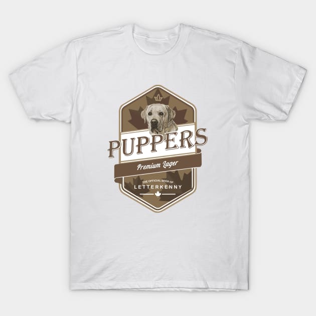 Letterkenny Puppers Premium Lager Beer - Letterkenny shoresy - Letterkenny Shoresy shirt -Dog Lover Irish T-Shirt by andreson